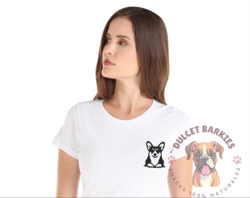 Playera Dog Mom Bordada