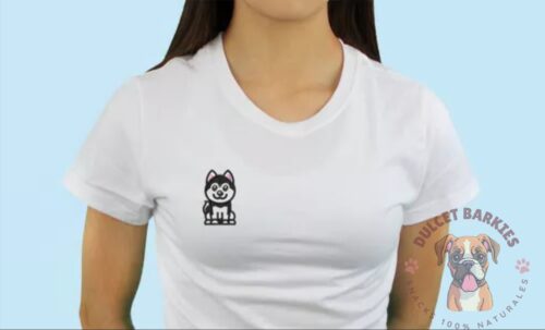 Playera Dog Mom Bordada