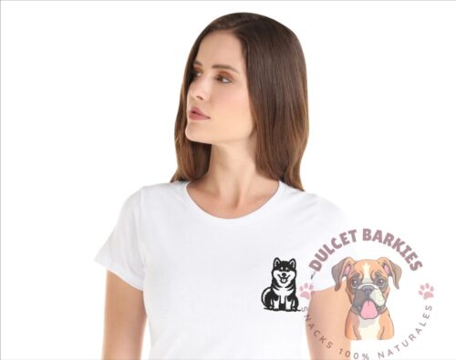 Playera Dog Mom Bordada